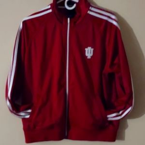 Indiana University track jacket by Adidas